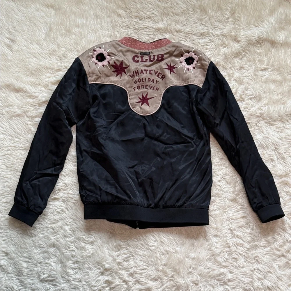 Scotch & Soda Maison Scotch Reversible Club Jacket - Size Small Petite - Picture 5 of 7